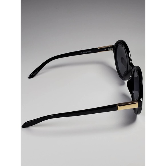 FGX by Foster Grant Full Round Frame Black & Gold Sunglasses 52033FGX001 - Picture 6 of 12